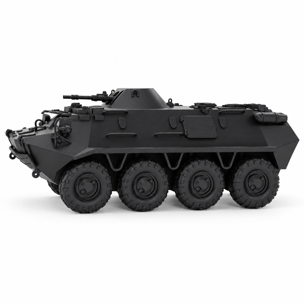 SSMODEL 1/72 1/144 BTR-60 Soviet Cold War 8x8 Carrier Resin Model Kit TSS1554