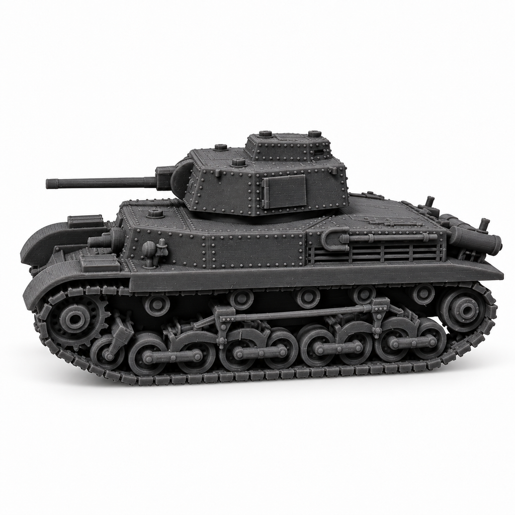 SSMODEL 1/72 1/144 Multi Scale 40M Turan I Tank Resin Model Kit TSS0742