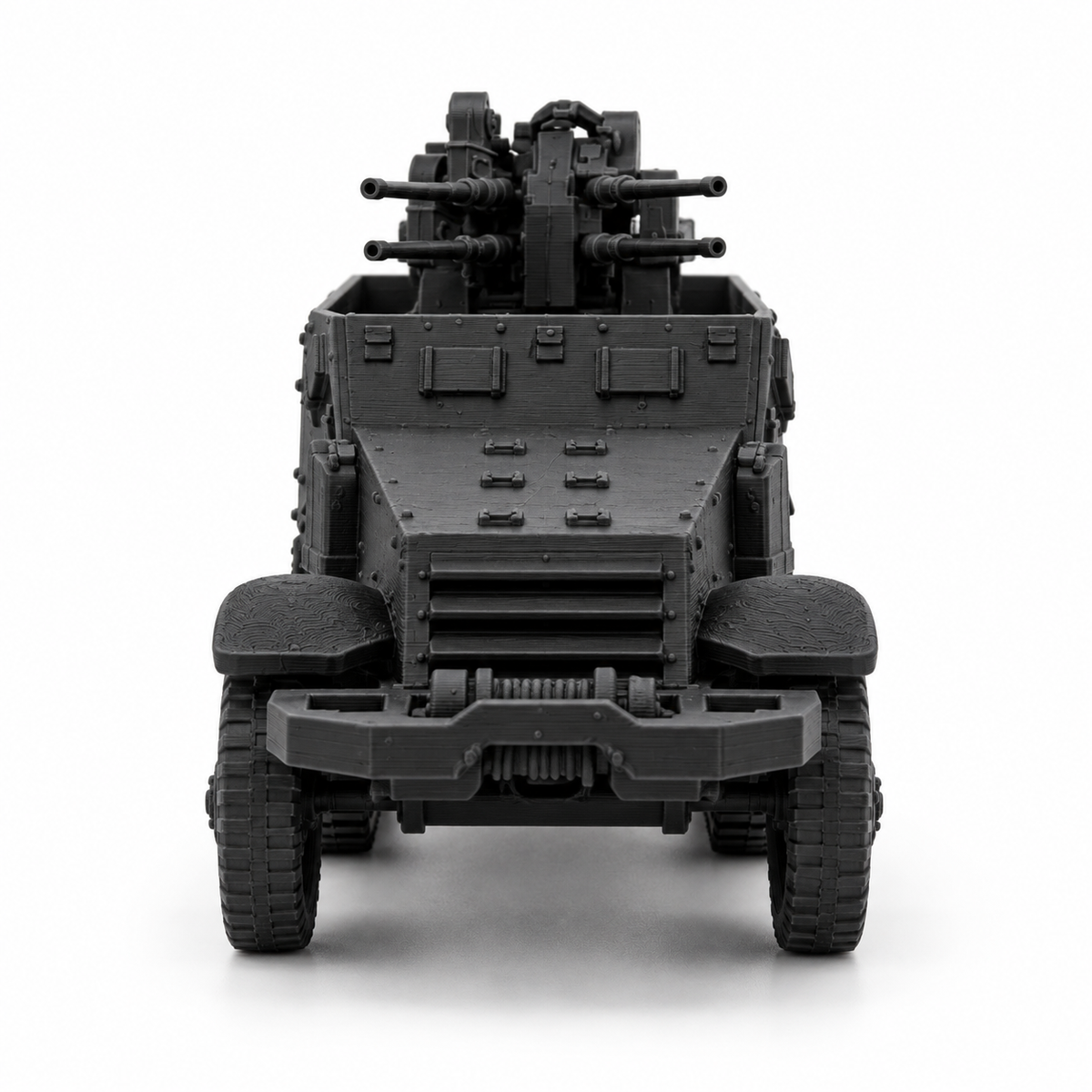 SSMODEL 1/72 1/144 Multi Scale WWII US M16 MGMC Half-track AA Model Kit TSS0876 — detail view 2
