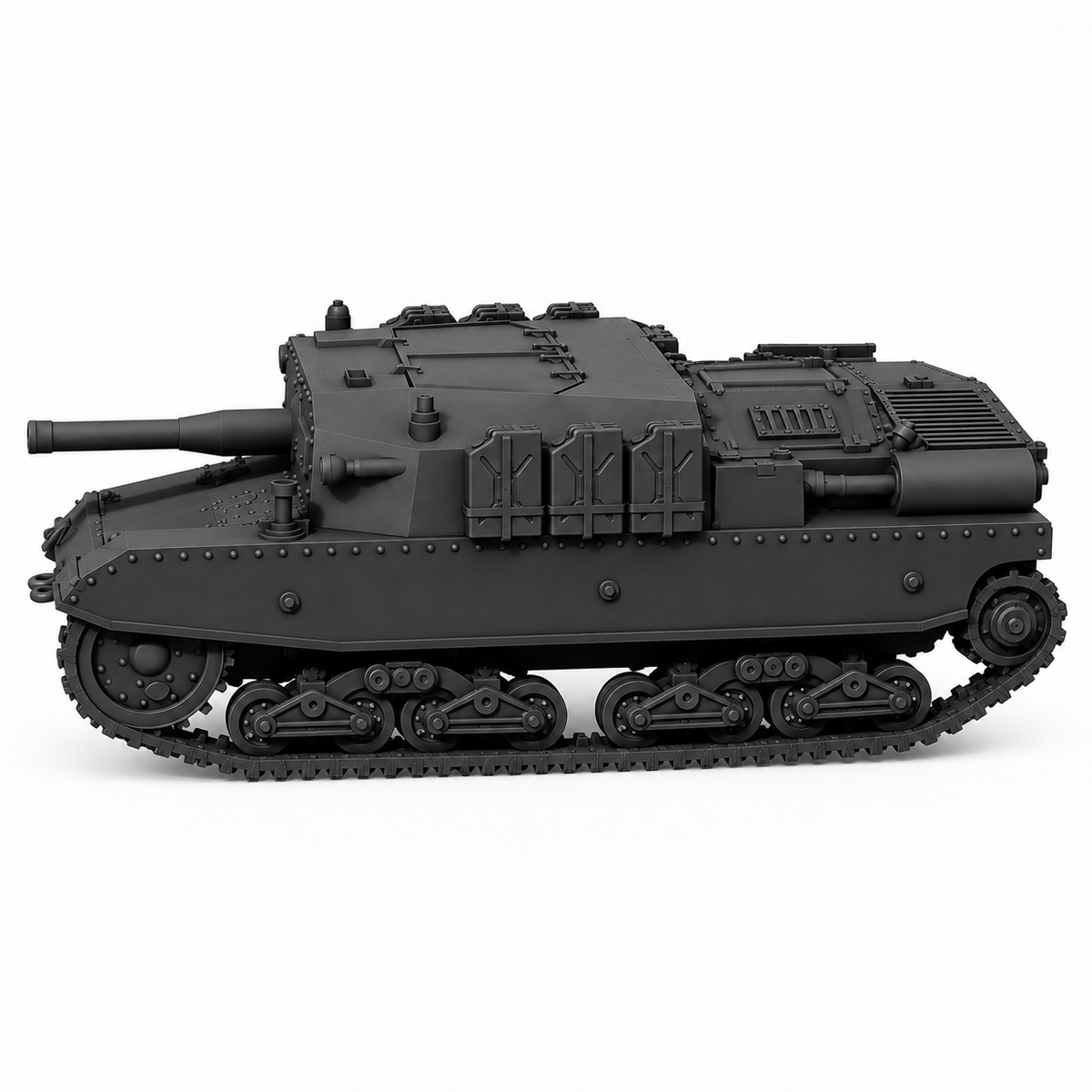 SSMODEL 1/72 1/144 Multi Scale Semovente M43 105/25 Italy WW2 Tank MODEL TSS1345 — scale model kit