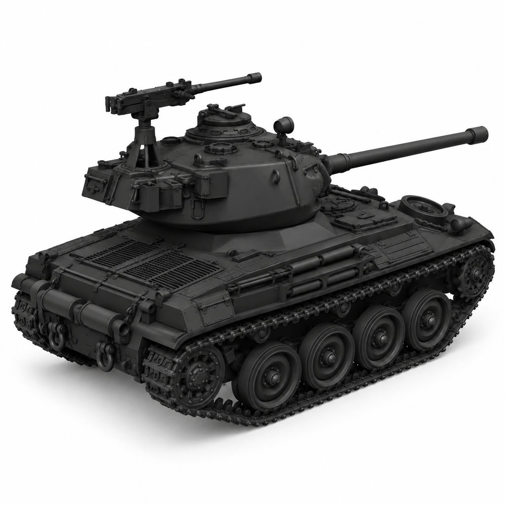 SSMODEL 1/72 1/144Multi Scale AMX-13 M24 French Coldwar Light Tank MODEL TSS0361