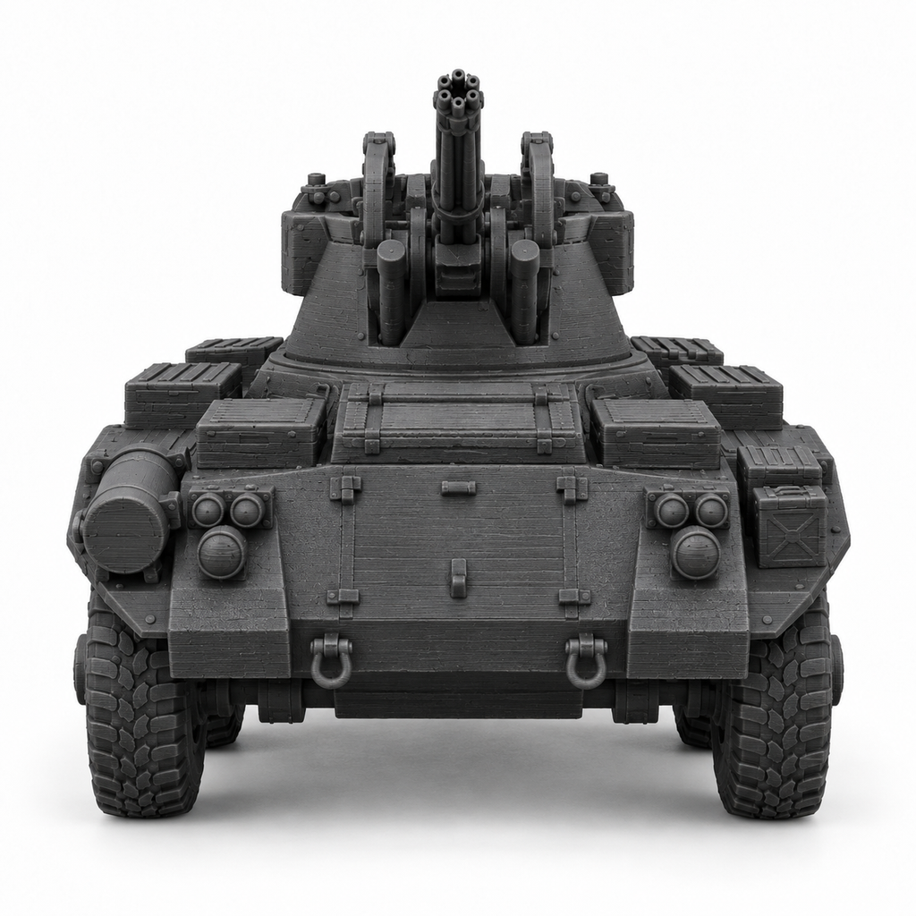 SSMODEL 1/72 1/144 Multi Scale Saladin VASD UK mobile AA-gun tank MODEL TSS0475
