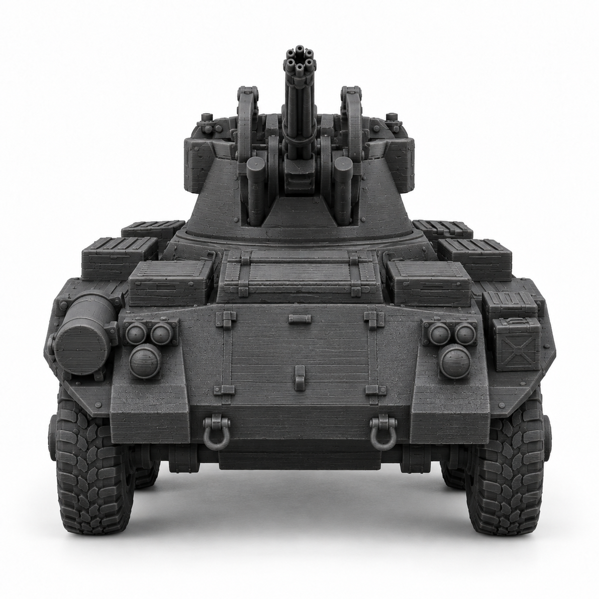 SSMODEL 1/72 1/144 Multi Scale Saladin VASD UK mobile AA-gun tank MODEL TSS0475 — detail view 4