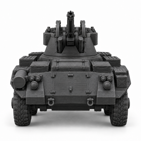 SSMODEL 1/72 1/144 Multi Scale Saladin VASD UK mobile AA-gun tank MODEL TSS0475