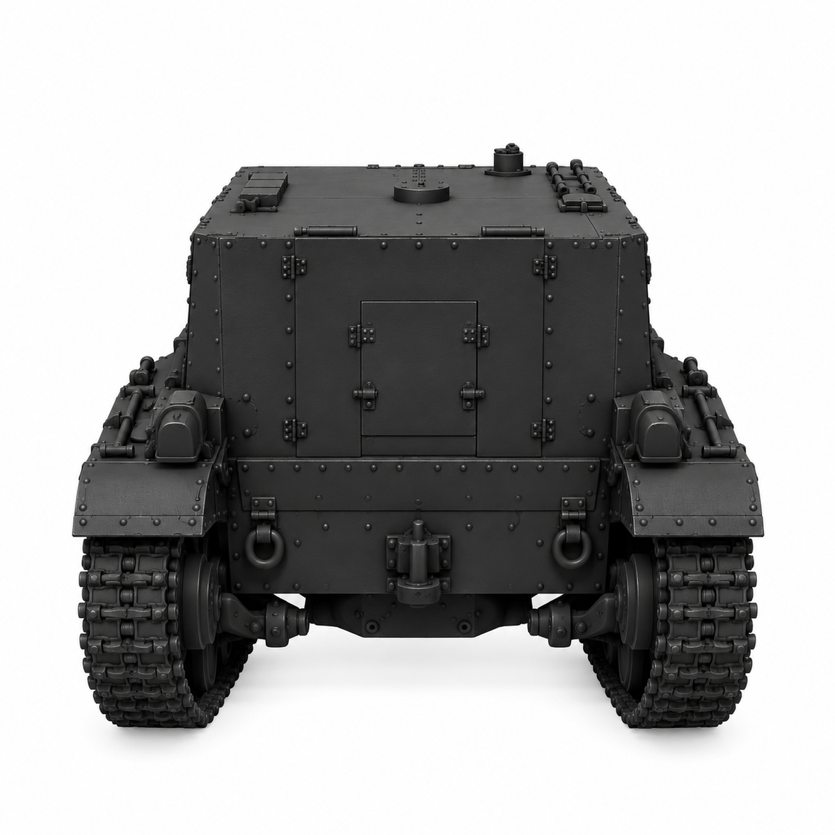 SSMODEL 1/72 1/144 Multi Scale TR4 Soviet experimental WWII APC tank Kit TSS0069 — detail view 4