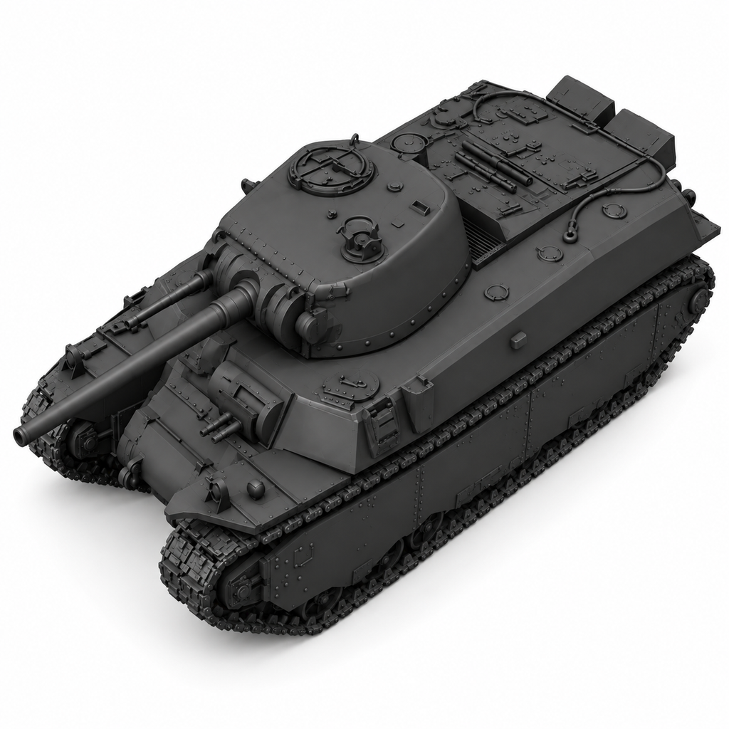 SSMODEL1/72 1/144 Multi Scale M6 tank Resin Model Kit TSS0559