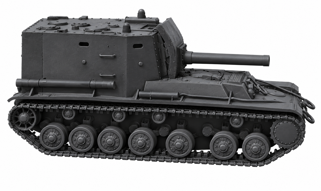 SSMODEL 1/72 1/144 Multi Scale KV-1 (ChKZ) Soviet heavy tank MODEL kit TSS0132