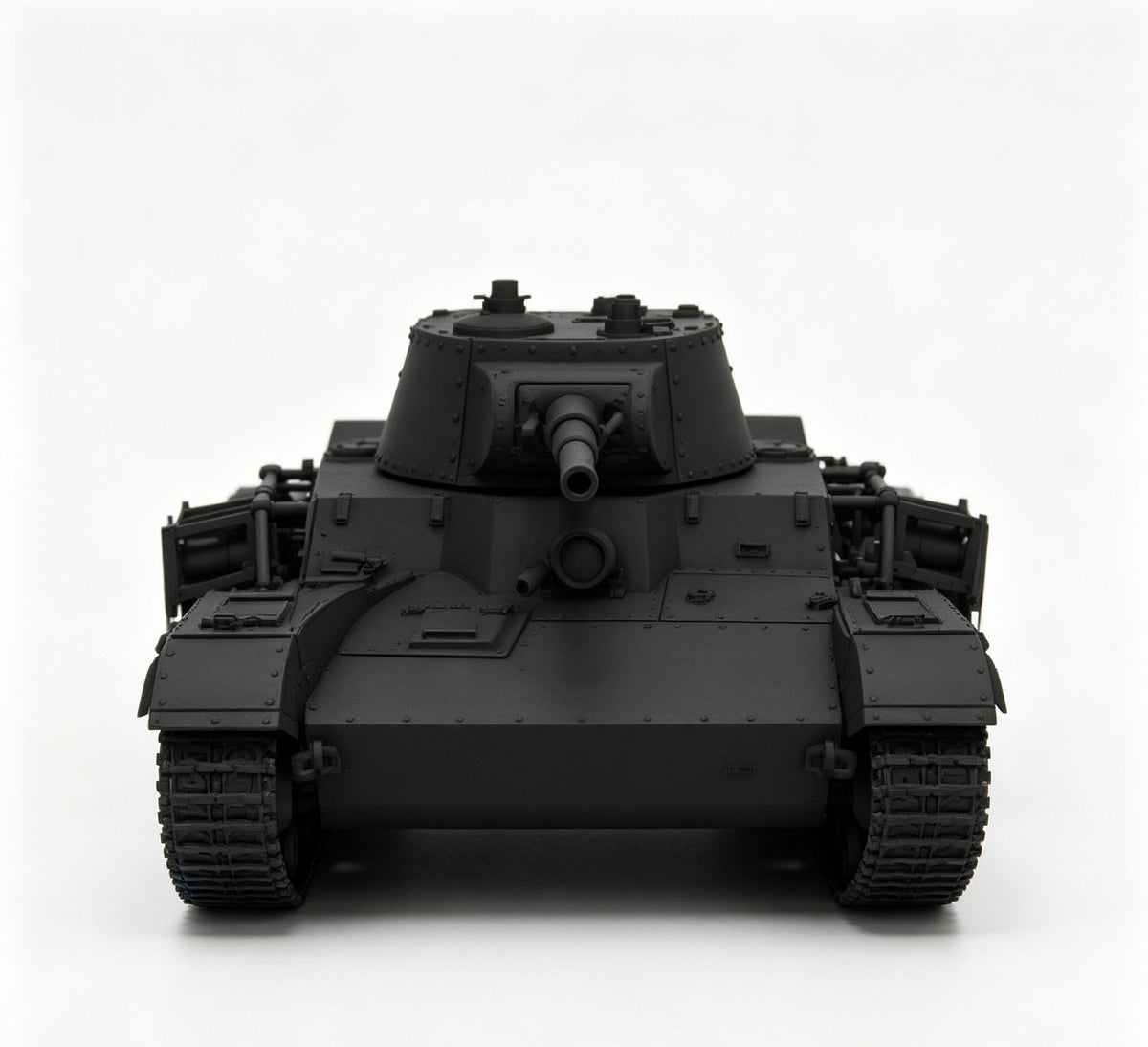 SSMODEL 1/72 1/144 Multi Scale mit Wurfrahmen German light tank MODEL TSS0319 — detail view 18