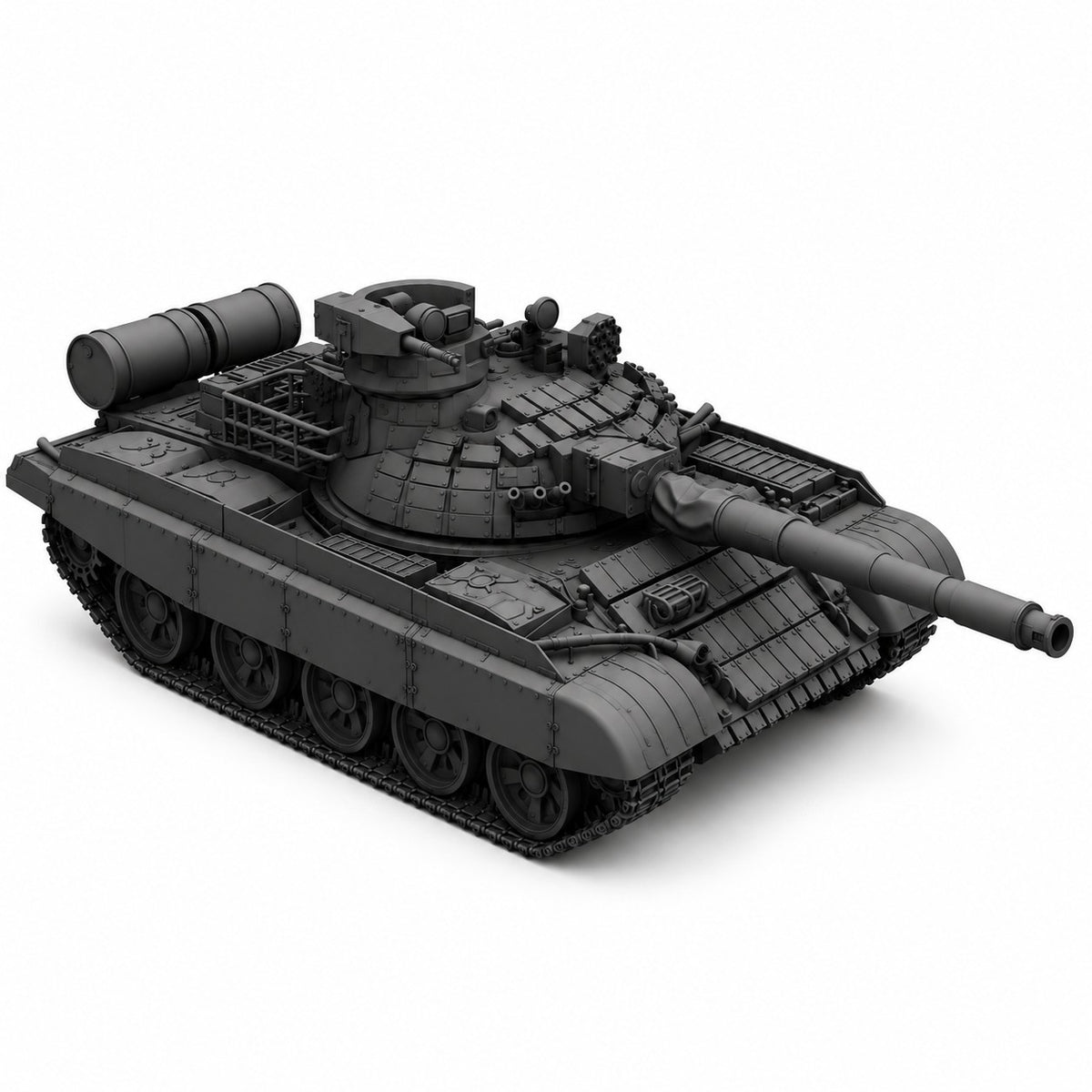 SSMODEL 1/72 1/144 Multi Scale T-62 CN120 GIAT Reforme French Tank MODEL TSS0392 — detail view 2