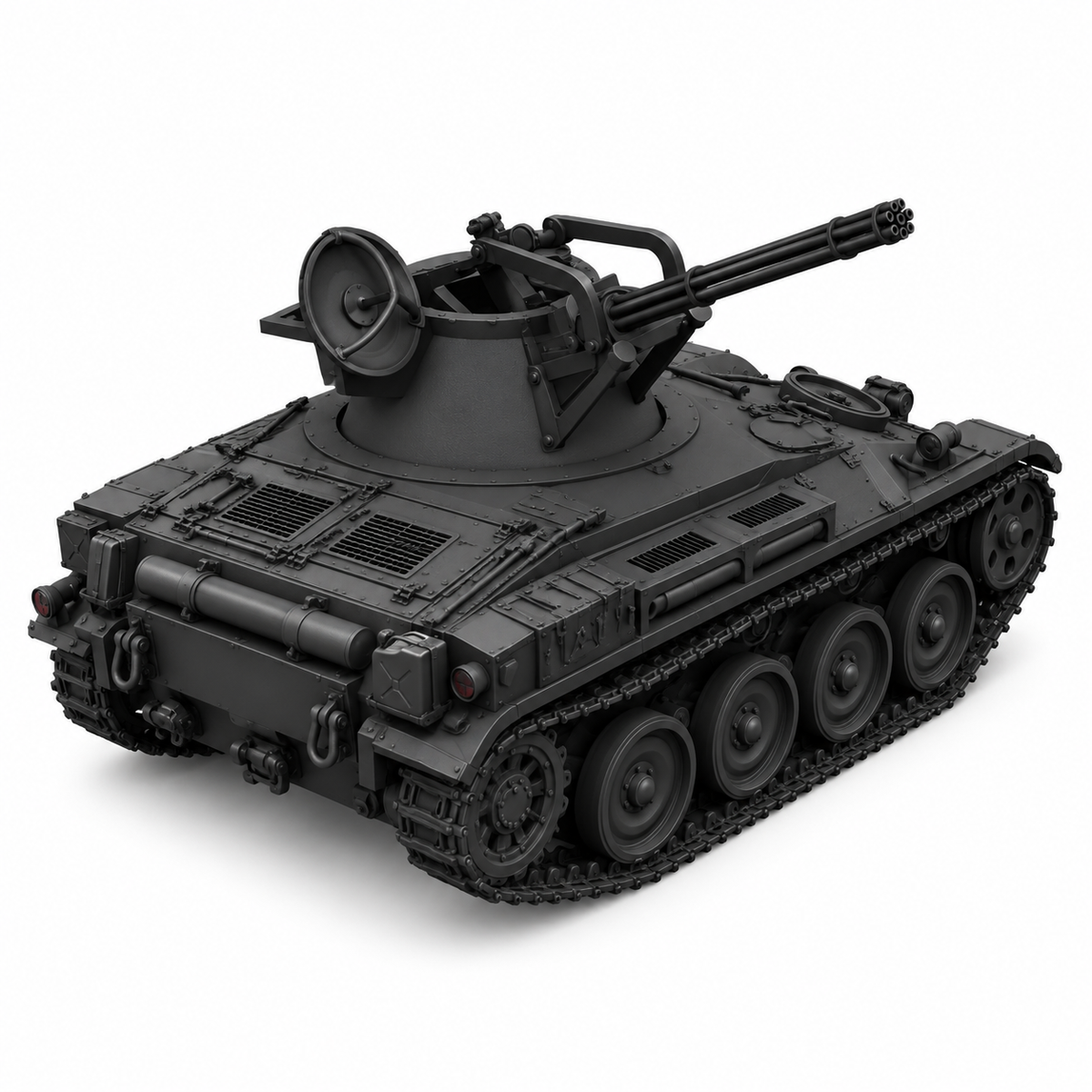 SSMODEL 1/72 1/144 Multi Scale AMX13 DCA French Anti-Aircraft Tank MODEL TSS0393 — detail view 4