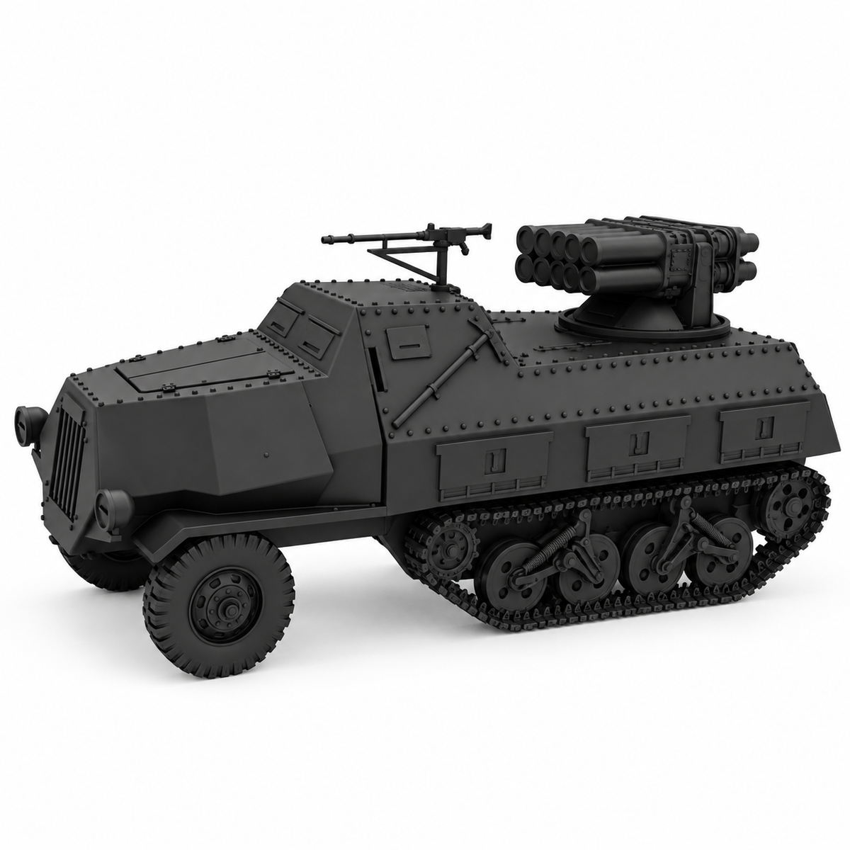 SSMODEL 1/72 1/144 Multi Scale 15cm Panzerwerfer 42 Sd.Kfz.4/1 MODEL TSS1434 — detail view 4
