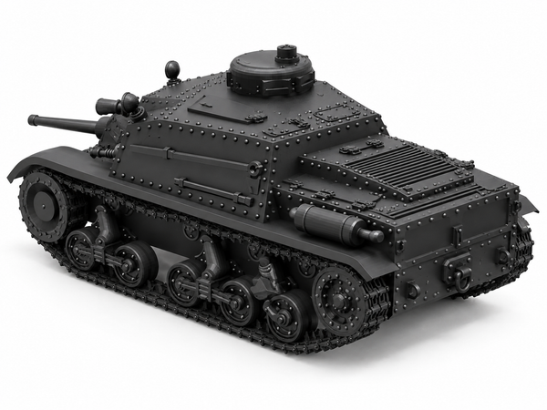 SSMODEL 1/72 1/144 Multi Scale T-23 tank Resin Model Kit TSS0276