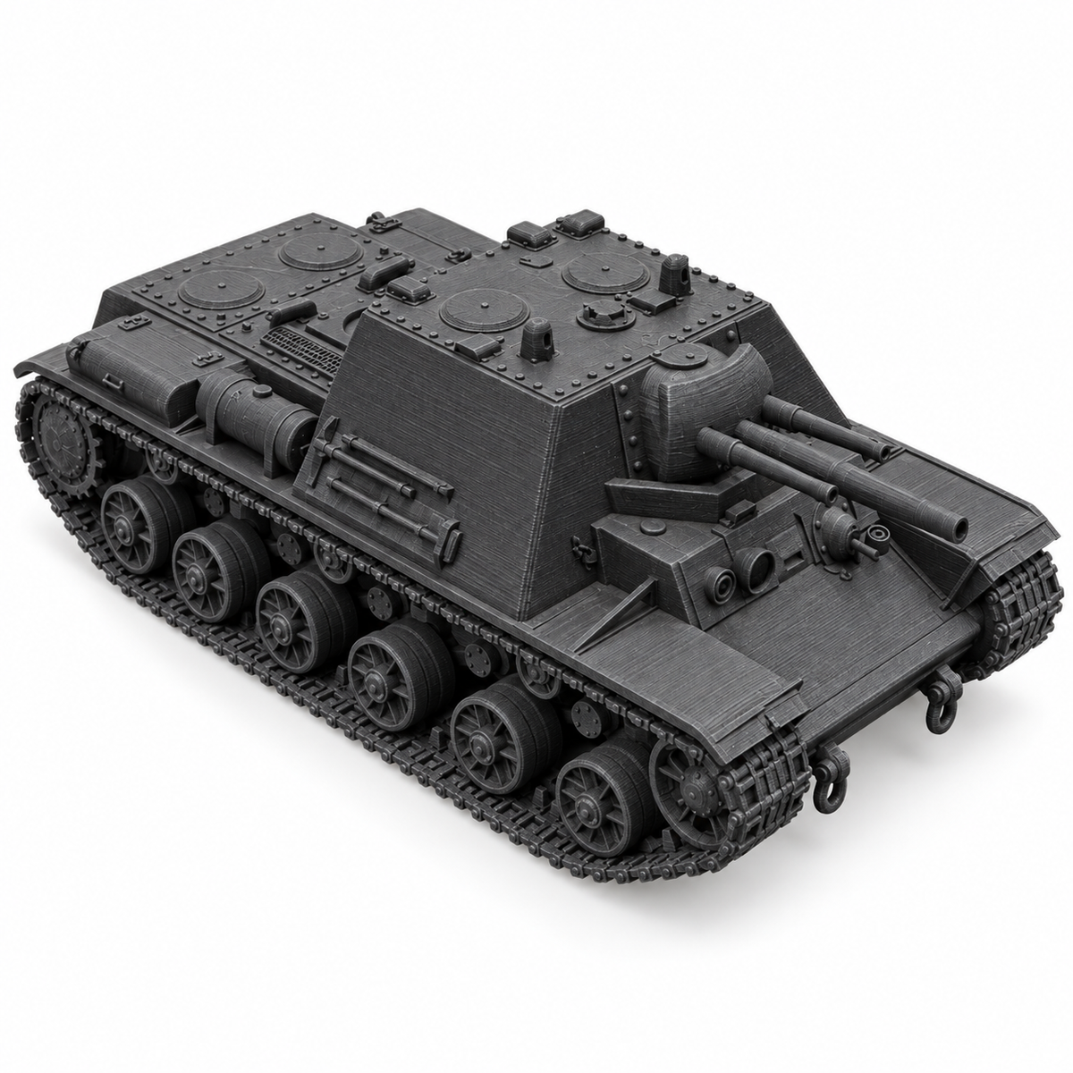 SSMODEL 1/72 1/144 Multi Scale KV-7Soviet Propelled Artillery Tank MODEL TSS0128 — detail view 12