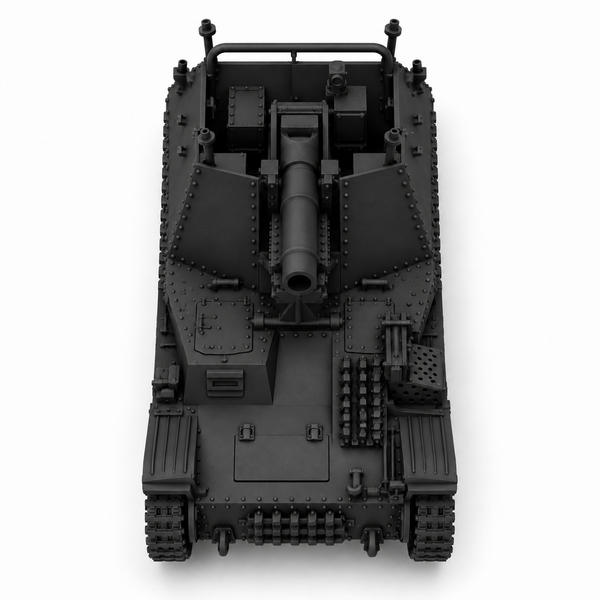SSMODEL 1/72 1/144 Multi Scale sIG 33 auf Panzer 38t Ausf.K Grille MODEL TSS1342