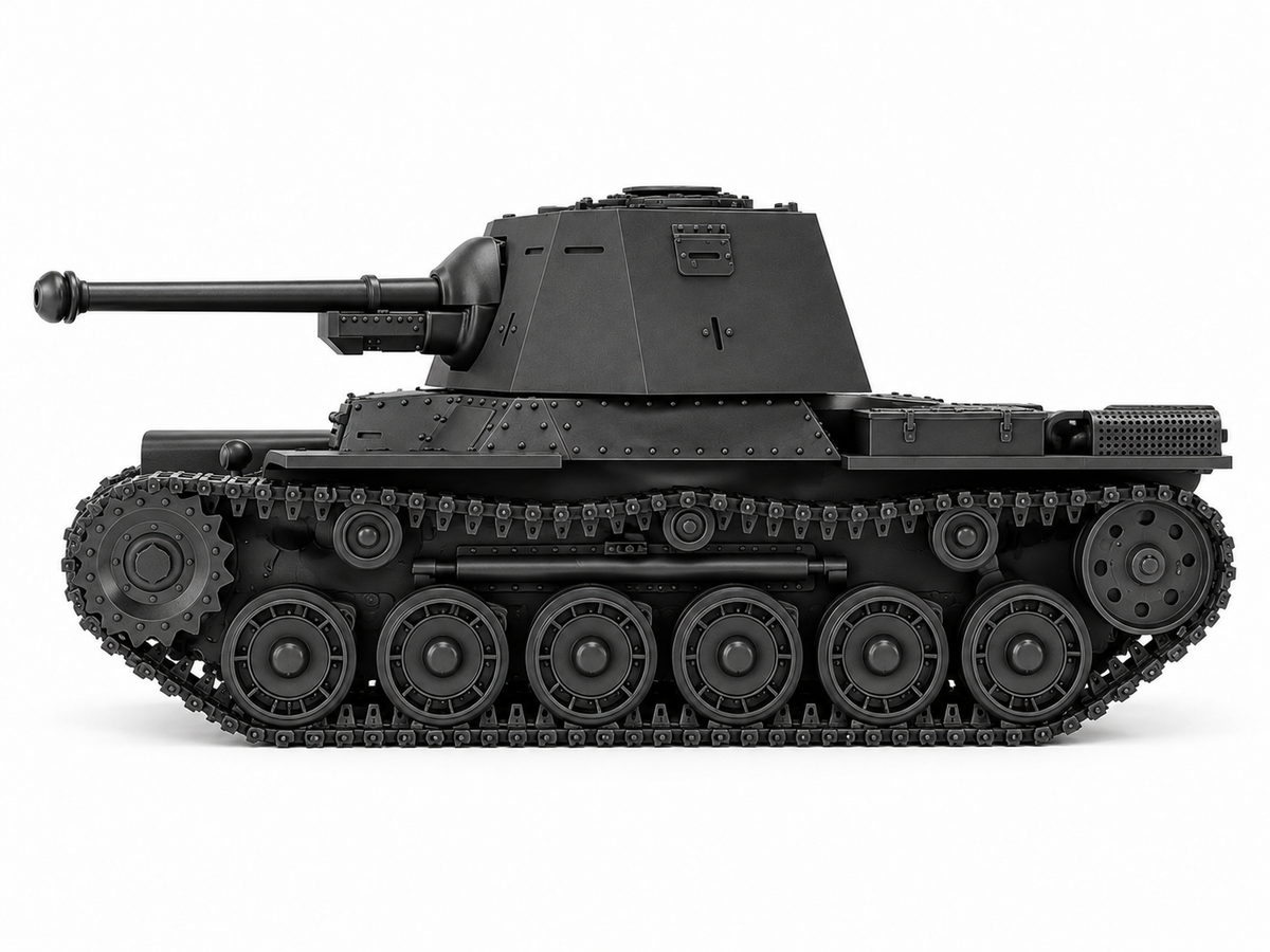 SSMODEL 1/72 1/144 Type 3 Ho-Ni III Self-propelled gun Tank Resin MODEL TSS1394 — scale model kit