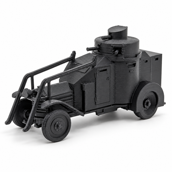 SSMODEL 1/72 1/144 1ZM Armored Car WW1 Spanish Civil War Resin Model Kit TSS1274