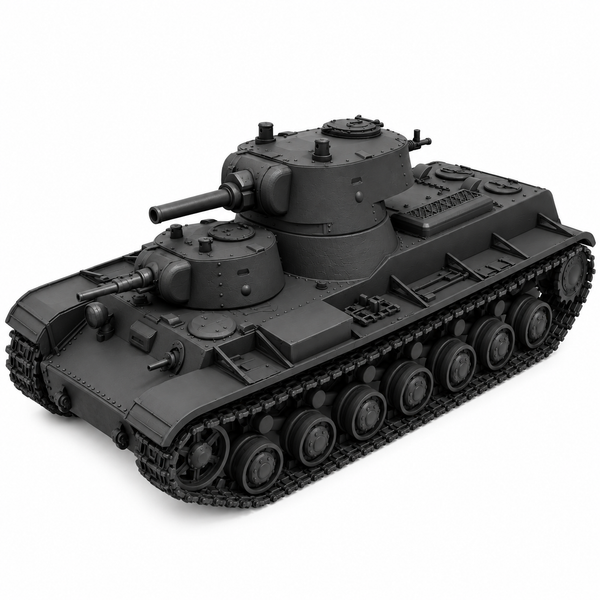 SSMODEL 1/72 1/144 Multi Scale SMK Tank Resin MODEL kit TSS0040