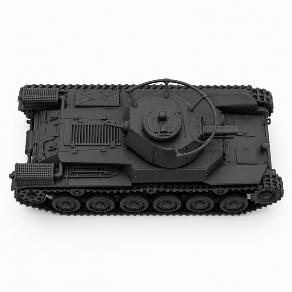 SSMODEL1/72 1/144 WWII Japan Type 97 Shi-Ki Command Tank Resin Model Kit TSS1232