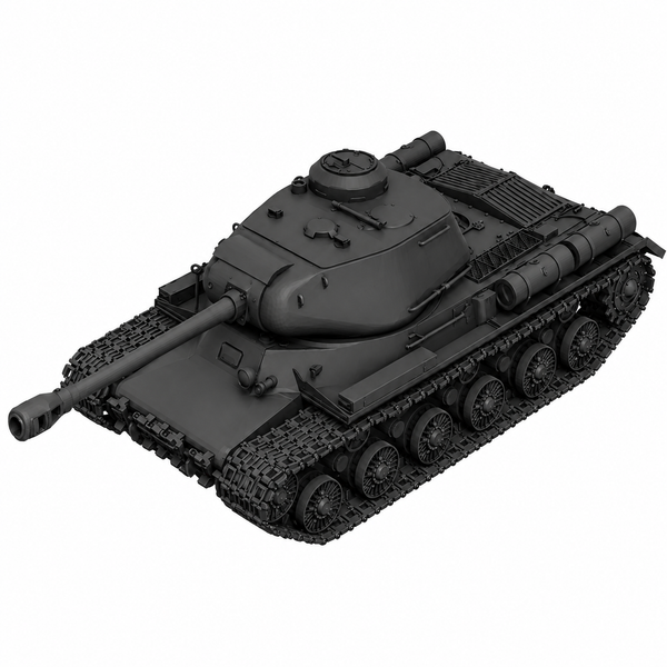 SSMODEL 1/72 1/144 Multi Scale IS-2 Tank Resin MODEL kit TSS0026