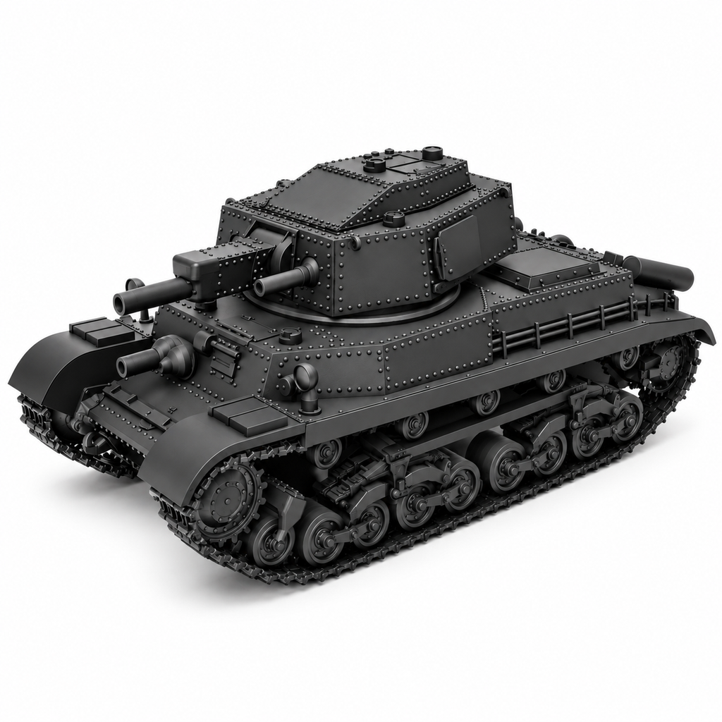 SSMODEL 1/72 1/144 Multi Scale 41M Turan II tank Resin Model Kit TSS0194