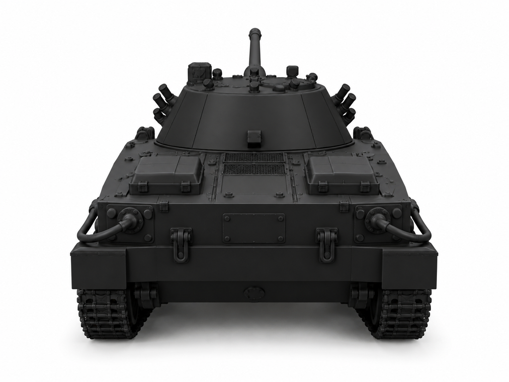 SSMODEL 1/72 1/144 PT-76-57 Russian experimental amphibious tank Model TSS0283