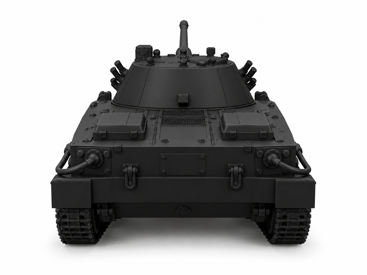 SSMODEL 1/72 1/144 PT-76-57 Russian experimental amphibious tank Model TSS0283 — detail view 5