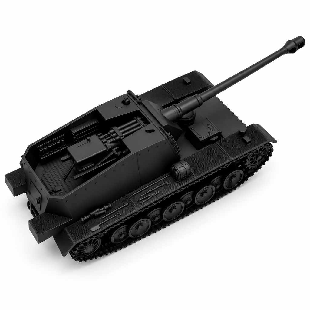 SSMODEL 1/72 1/144 Sturer Emil -12.8cm K L/61 Sfl. auf VK 30.01H MODEL TSS1357