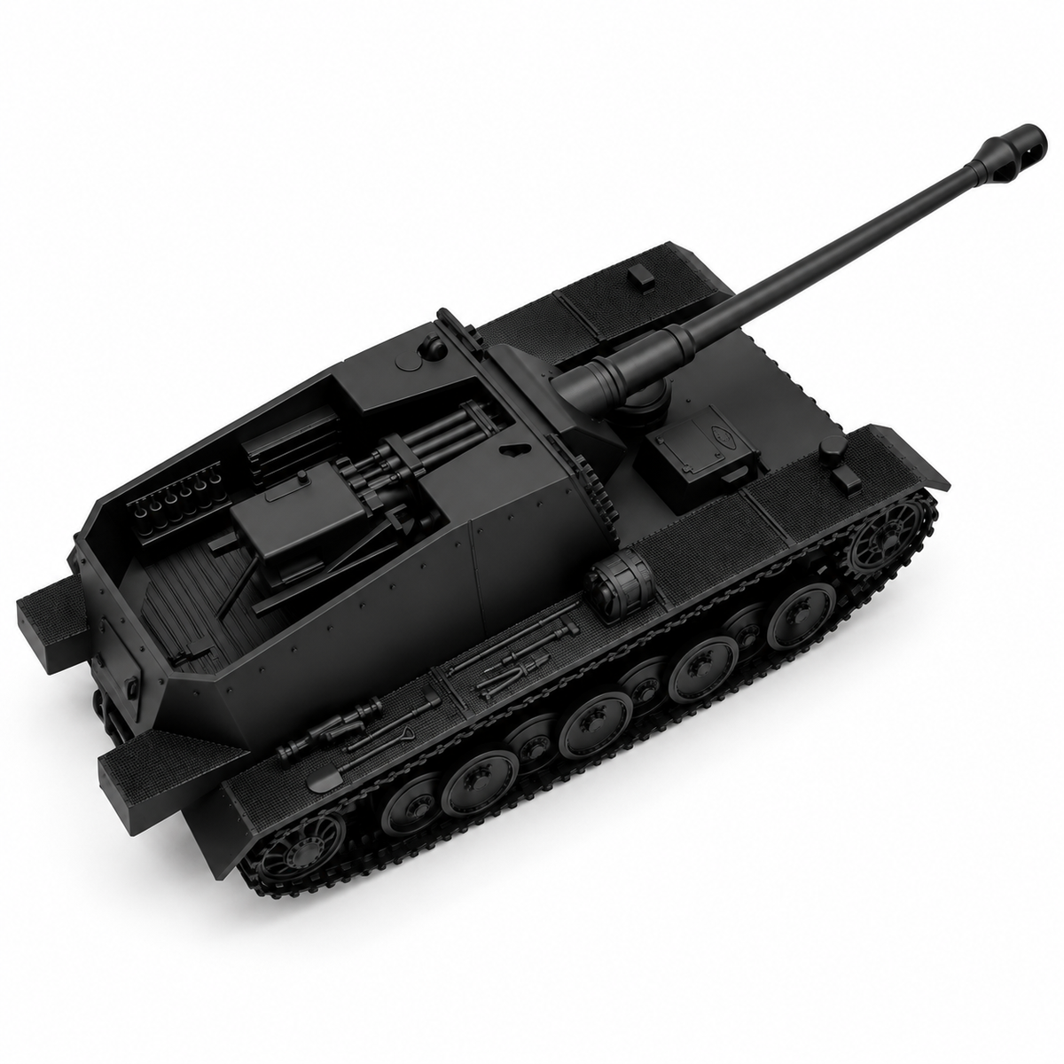 SSMODEL 1/72 1/144 Sturer Emil -12.8cm K L/61 Sfl. auf VK 30.01H MODEL TSS1357 — detail view 4