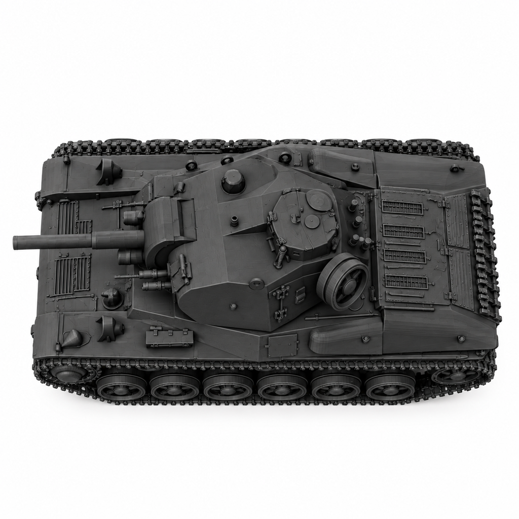 SSMODEL 1/72 1/144 Stridsvagn m42 Strv m42 Swedish medium tank Model Kit TSS0270