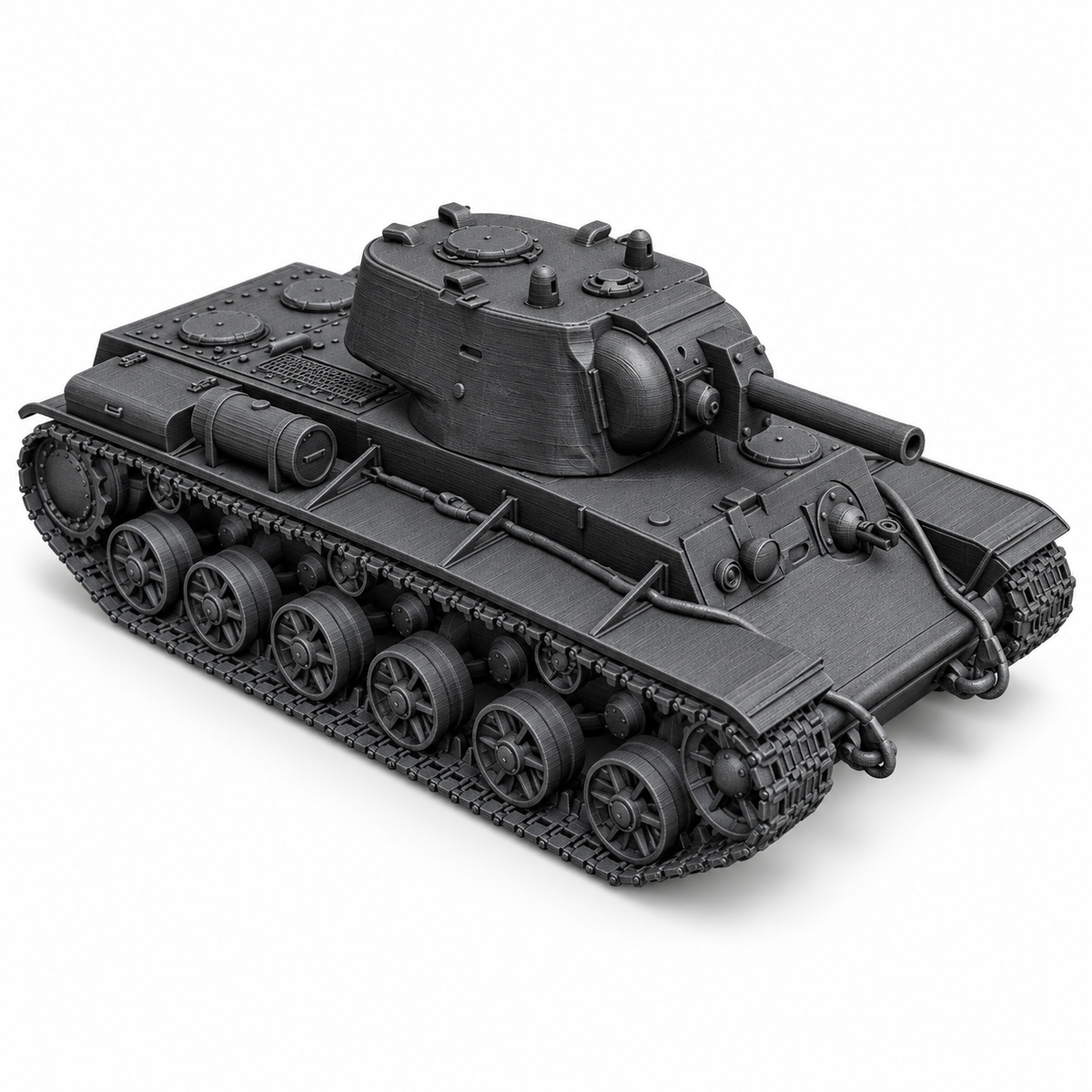 SSMODEL 1/72 1/144 Multi Scale KV-8 Soviet Flamethrower Tank  MODEL TSS0130 — scale model kit
