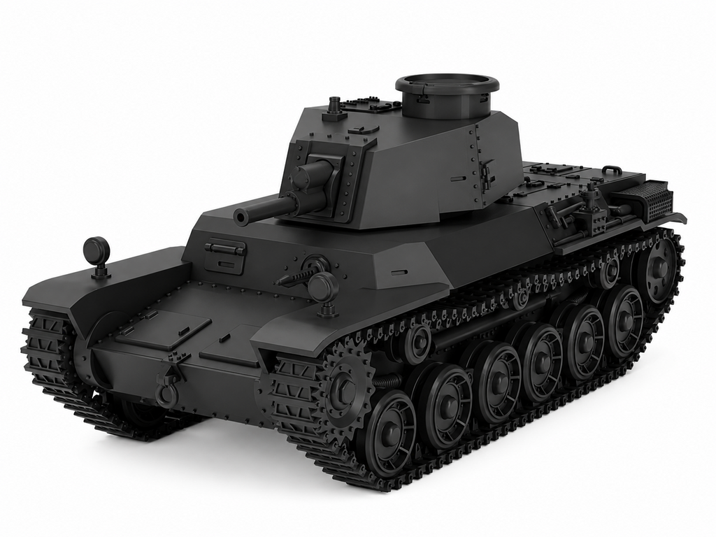 SSMODEL 1/72 1/144 Multi Scale Type 2 Ho-I Medium Tank Resin MODEL kit TSS1391