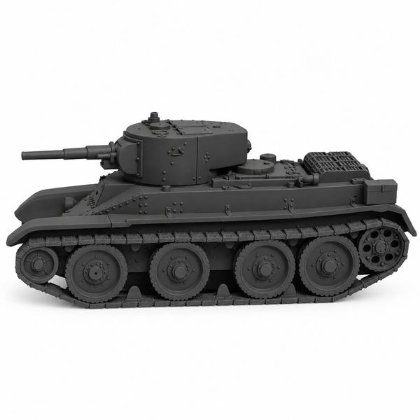 SSMODEL 1/72 1/144 Multi Scale BT-5 late Soviet light tank Resin Model TSS0099