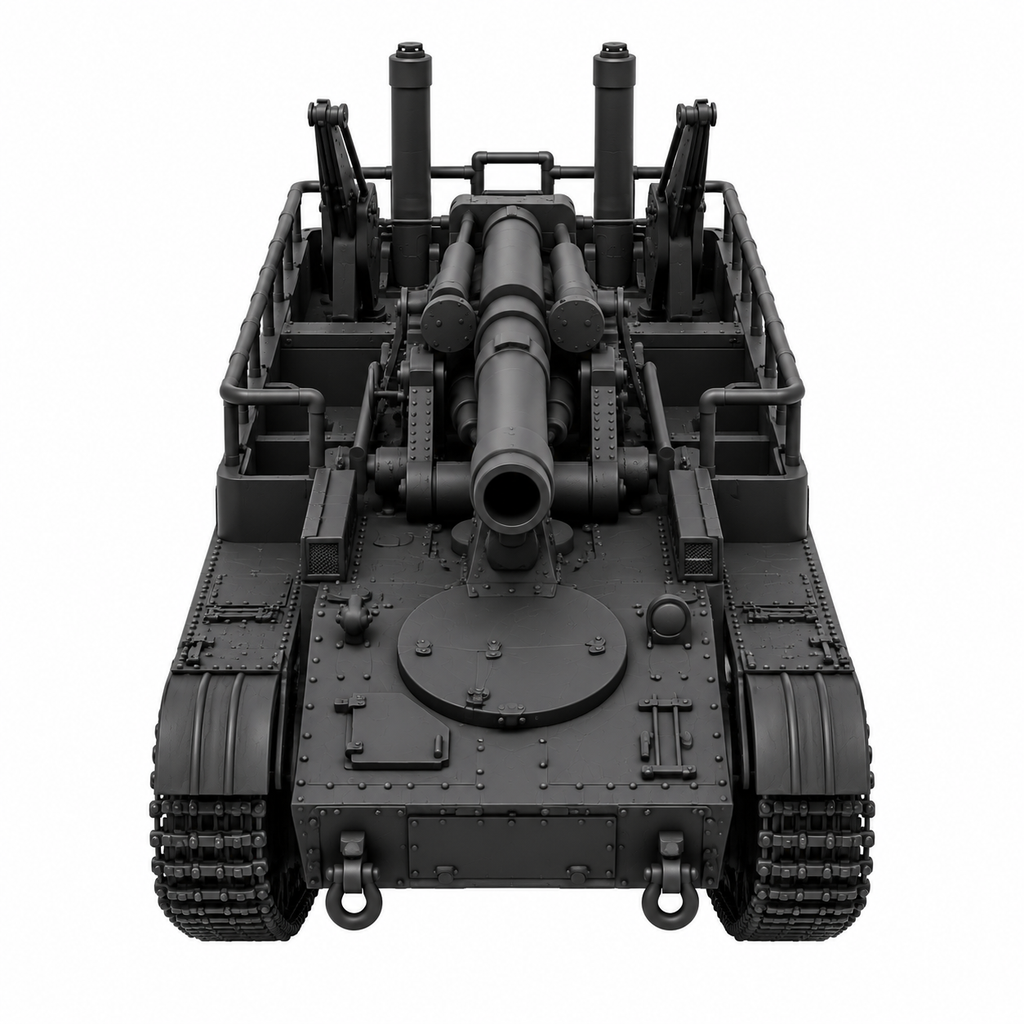 SSMODEL 1/72 1/144 Multi Scale SU-14-1 Tank Resin MODEL kit TSS0042
