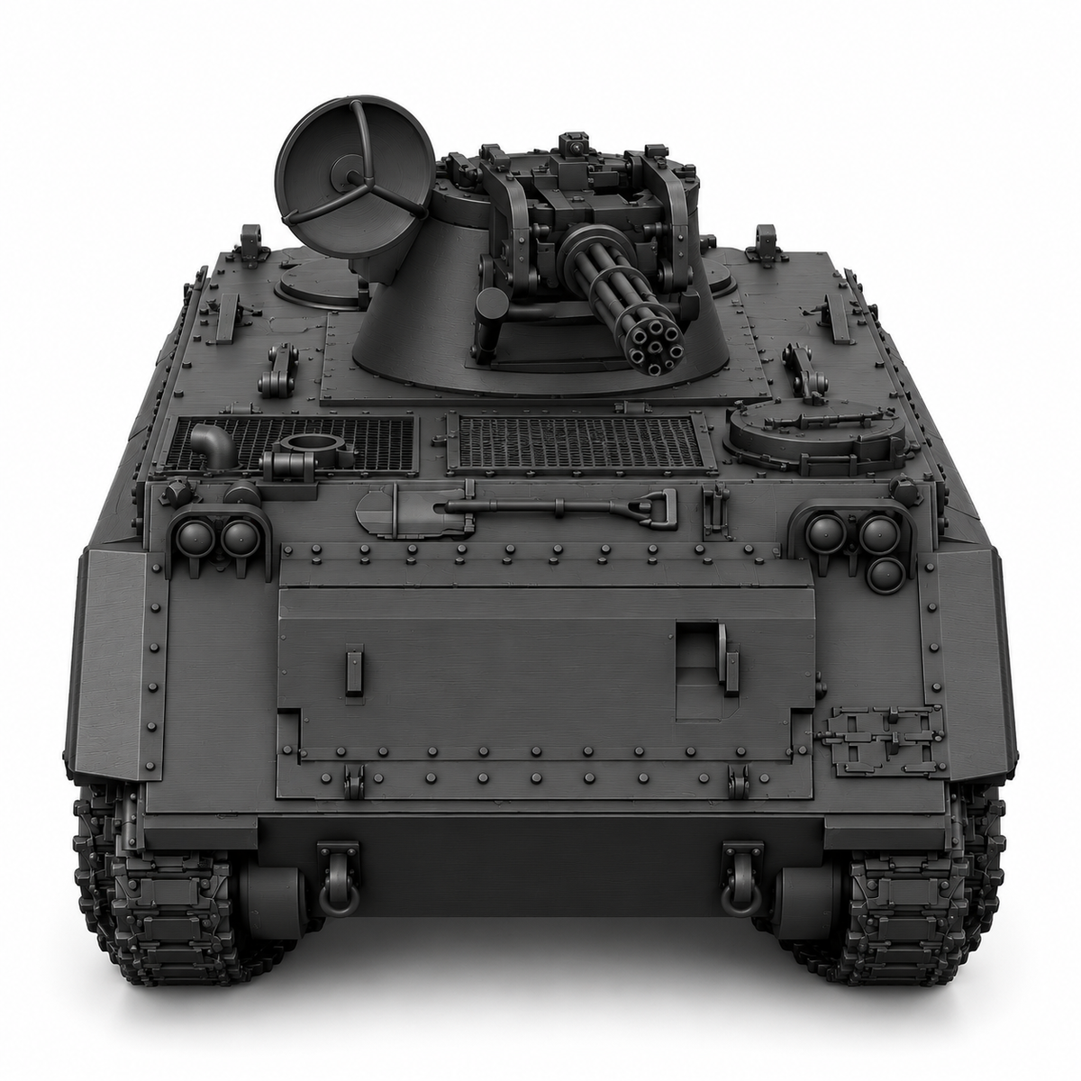 SSMODEL1/72 1/144 Multi Scale M163 Hovet Vehicle Tank Resin MODEL KIT TSS0243 — detail view 2