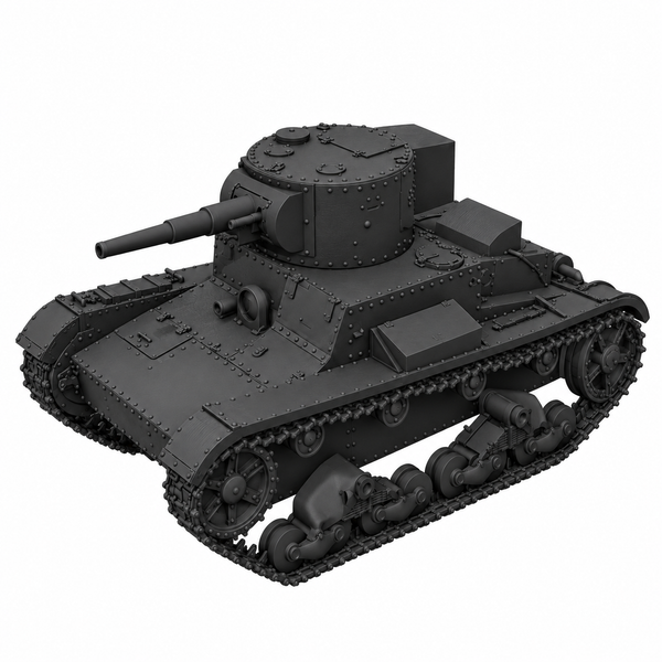 SSMODEL 1/72 1/144 T-26 mod 1933 with Mariupol turret Resin Model Kit TSS0053