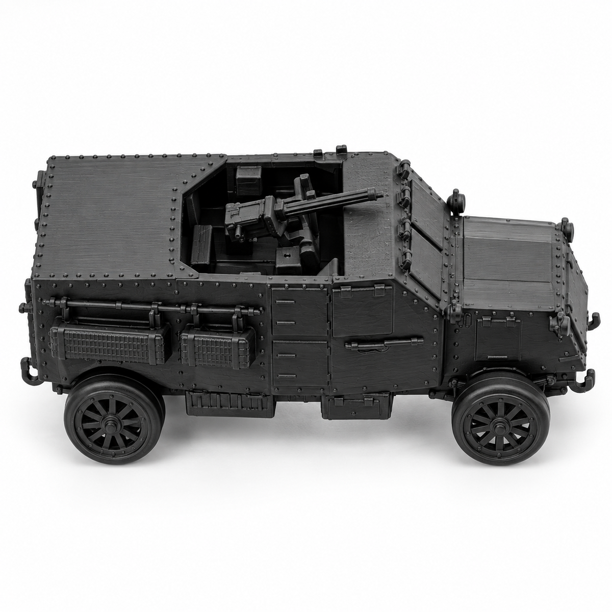 SSMODEL 1/72 1/144 Multi-Scale WW1 British Empire Armoured Car Model Kit TSS1202 — detail view 5
