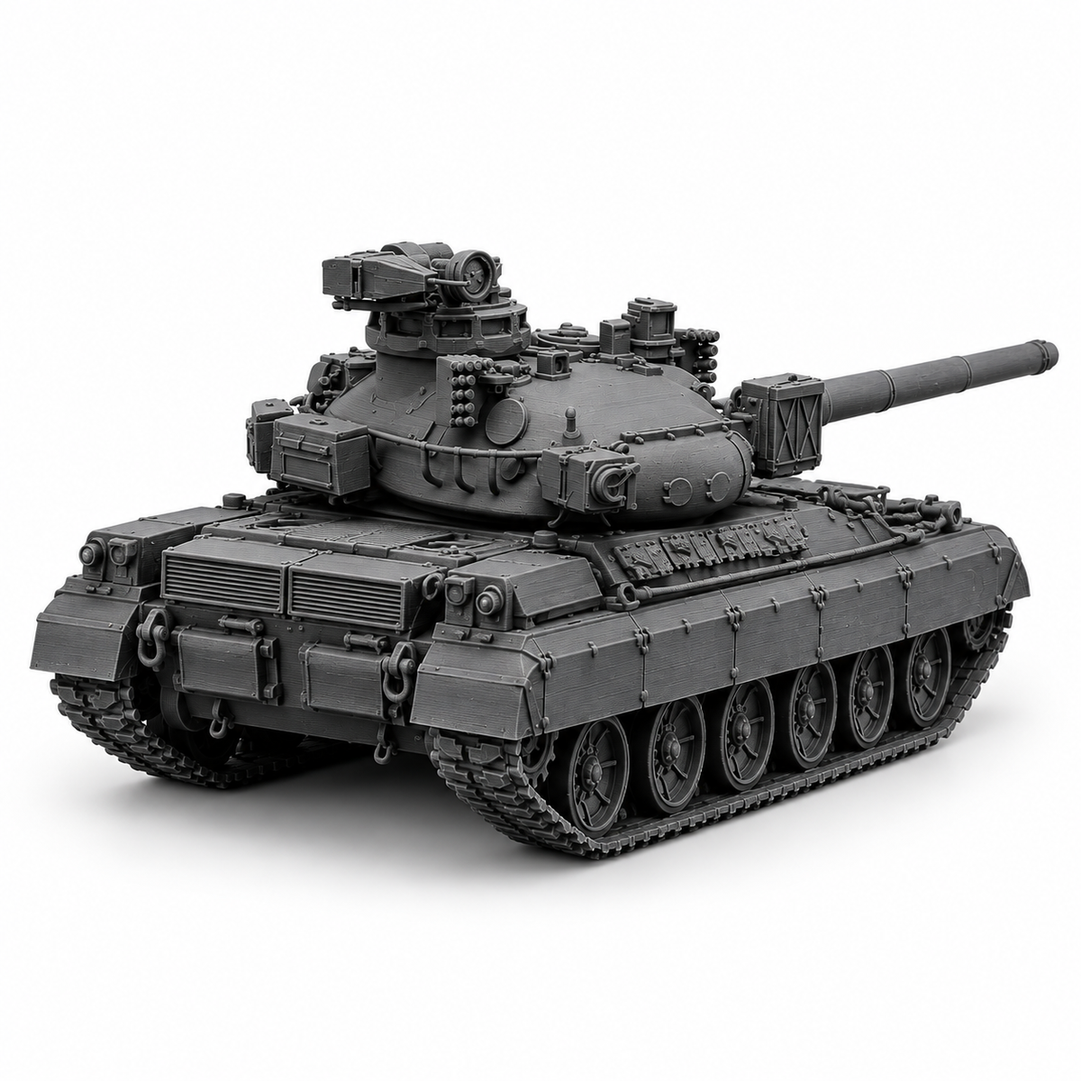 SSMODEL 1/72 1/144 Multi Scale AMX-30B2 Tank Resin Model Kit TSS0708 — detail view 4