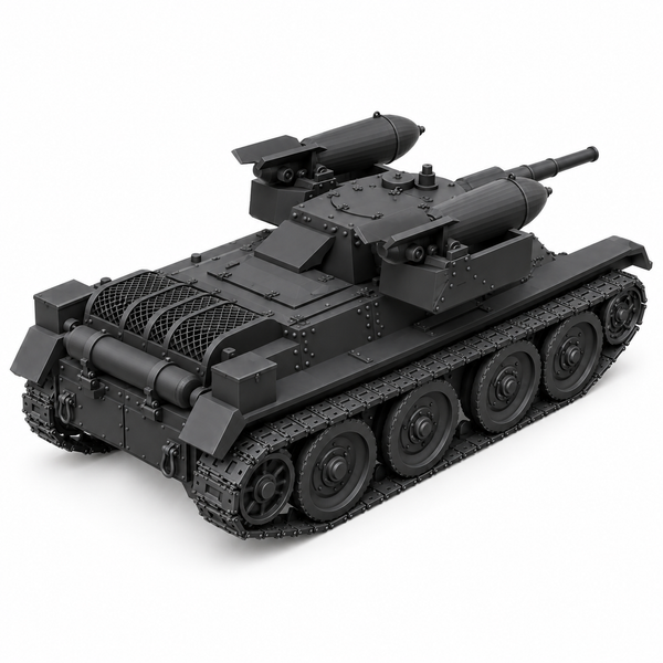 SSMODEL1/72 1/144 Multi Scale RBT-5 Tank Resin Model Kit TSS0573