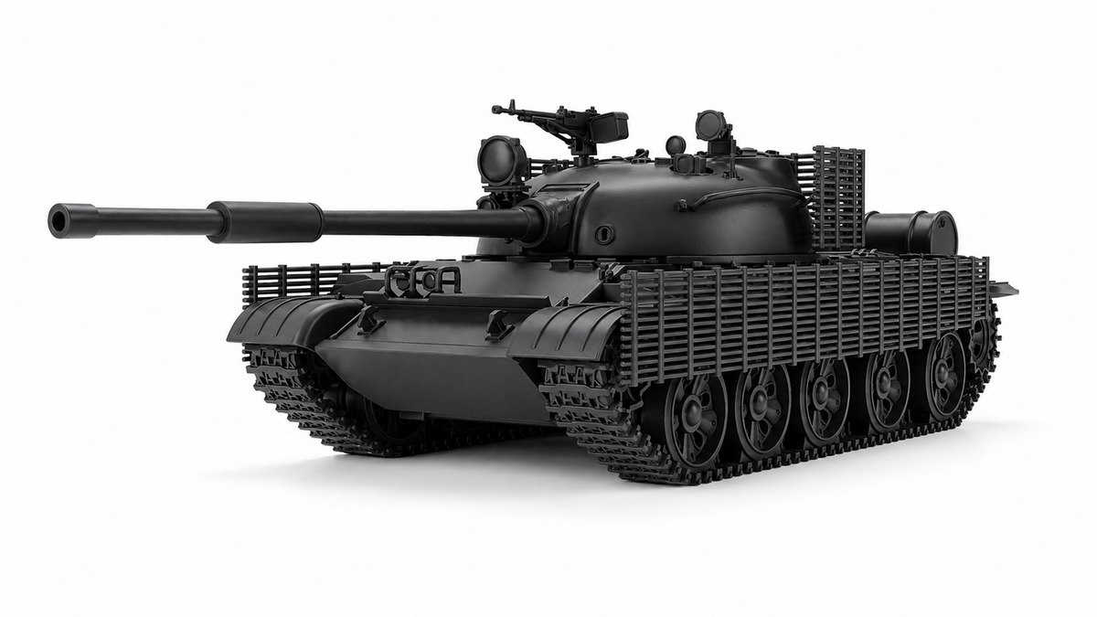 SSMODEL 1/72 1/144 Multi Scale T-62M KMT5 mine sweeper option Tank MODEL TSS1189 — detail view 6