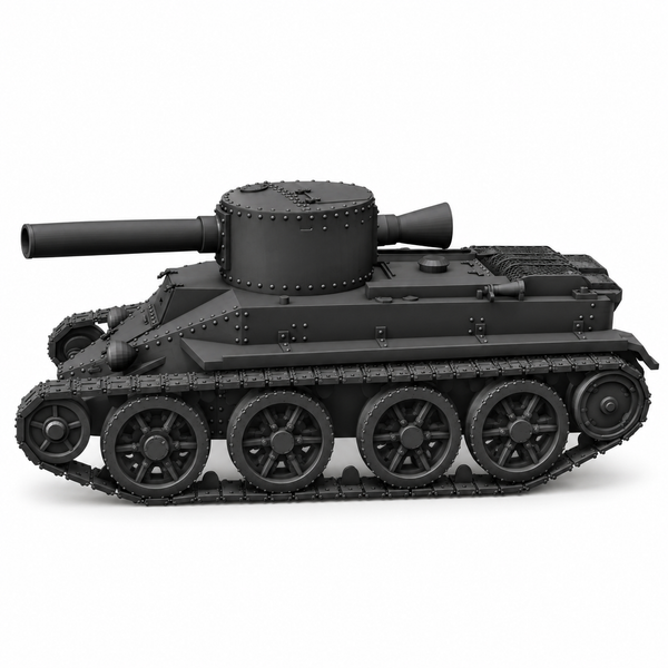 SSMODEL1/72 1/144 Multi Scale BT-2-203 Tank Resin Model Kit TSS0579