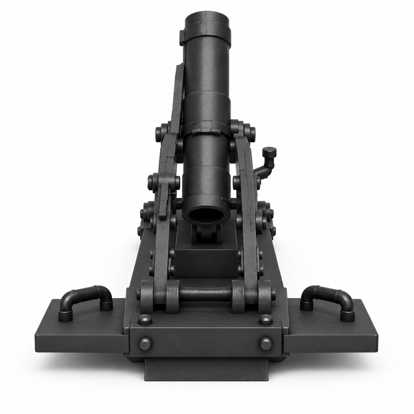 SSMODEL 1/72 1/144 Multi Scale 9cm G.R. Mortar Resin Scale Model Kit TSS0428