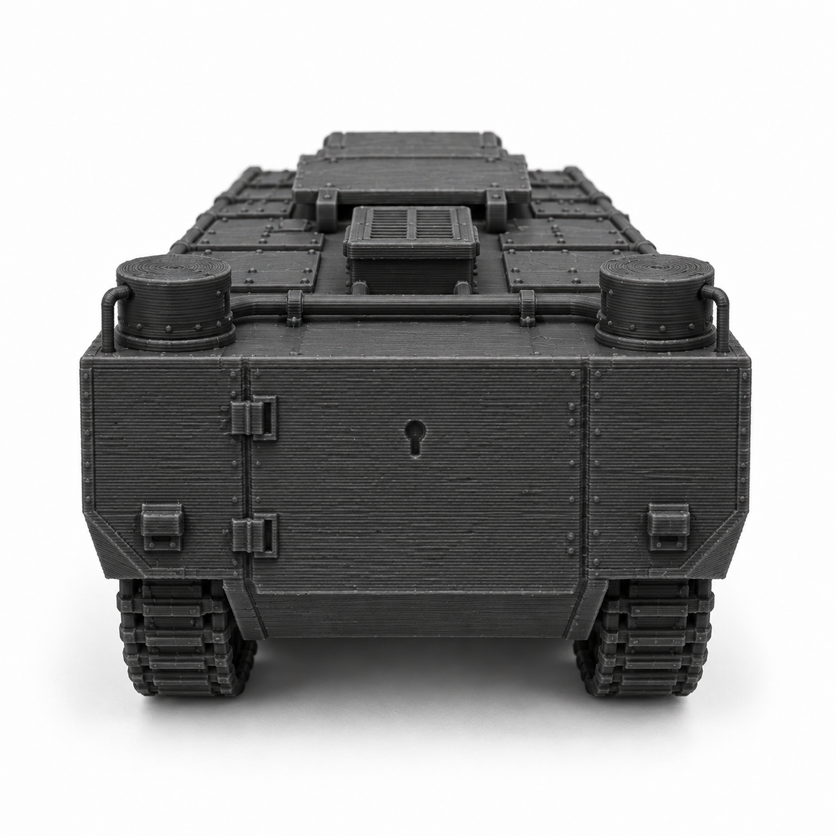 SSMODEL 1/72 1/144 Multi Scale Char Saint-Chamond WW1 Tank Resin Model TSS0728 — detail view 4