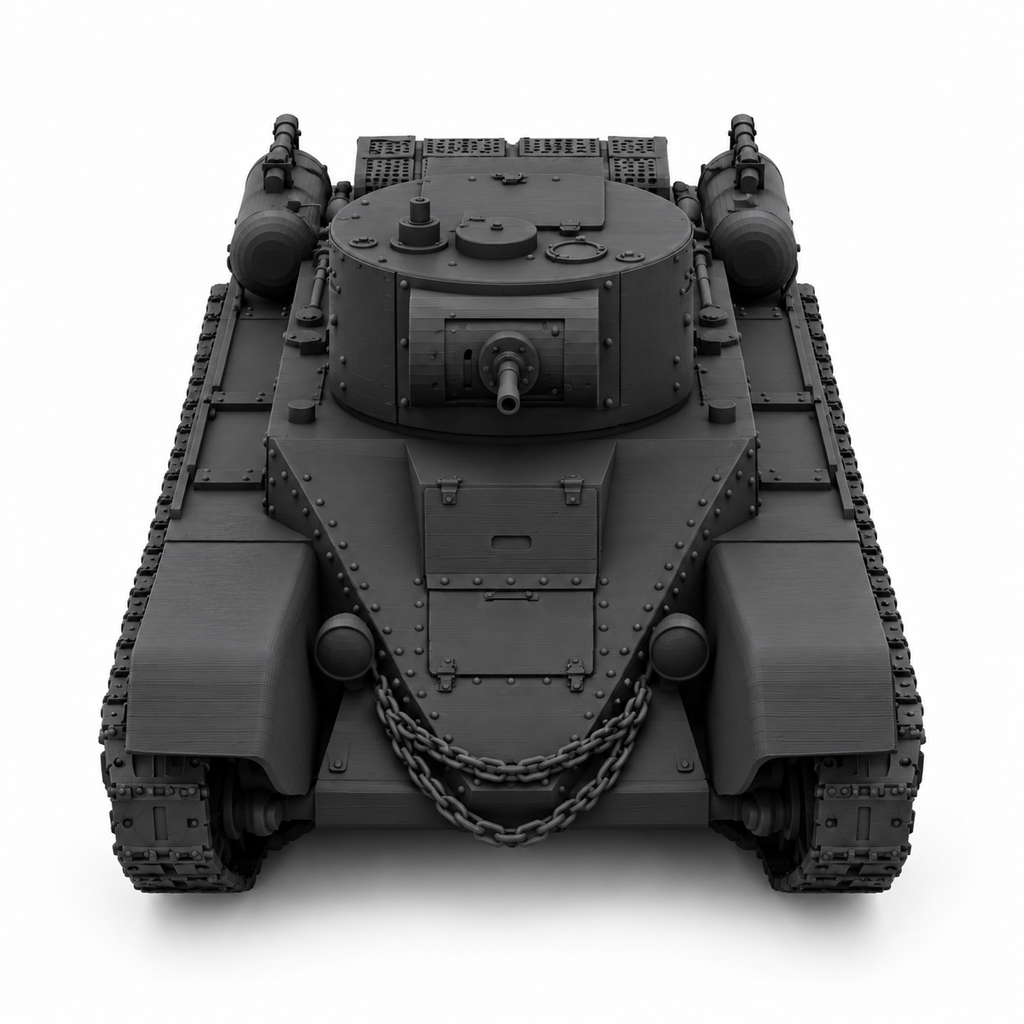 SSMODEL 1/72 1/144 Multi Scale KhBT-5 Soviet chemical tank Resin Model TSS0150