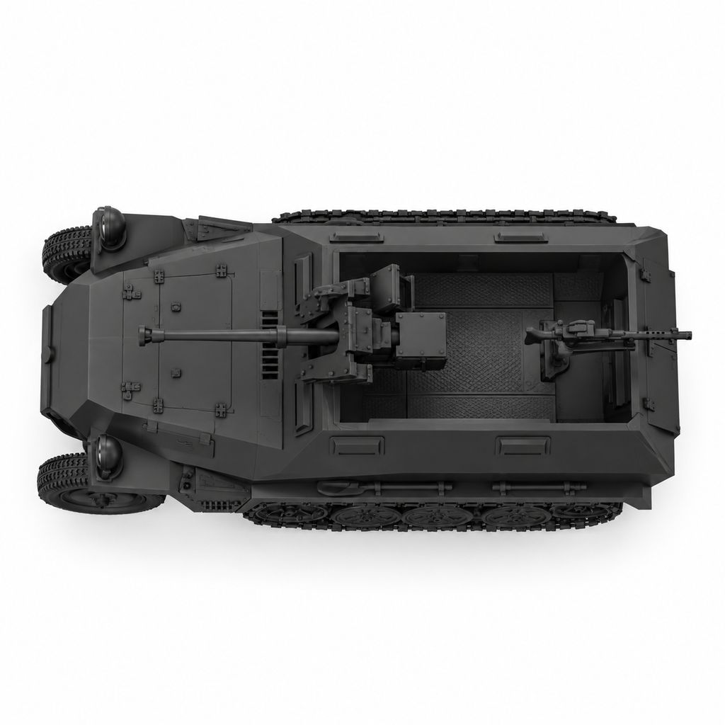 SSMODEL 1/72 1/144 Sd.Kfz.250/11 Schwerer Panzerbuchse41 Resin MODEL KIT TSS0934