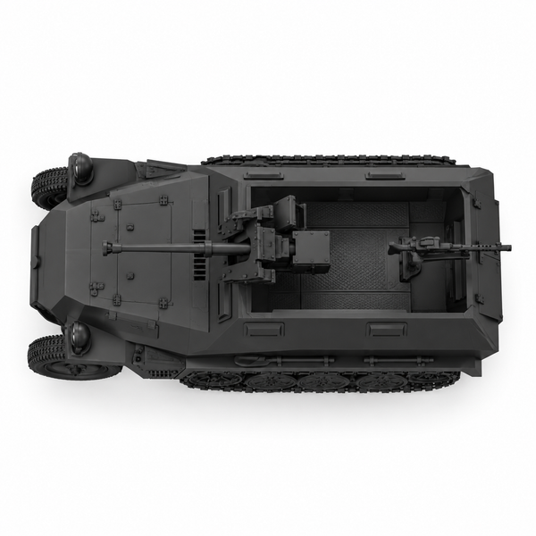 SSMODEL 1/72 1/144 Sd.Kfz.250/11 Schwerer Panzerbuchse41 Resin MODEL KIT TSS0934