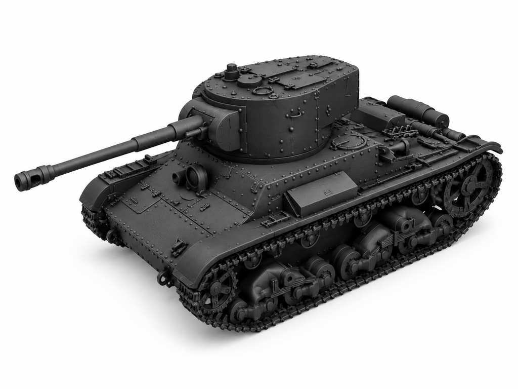 SSMODEL 1/72 1/144 Multi Scale T-26 mod. 1933 Soviet tank Resin MODEL TSS0568
