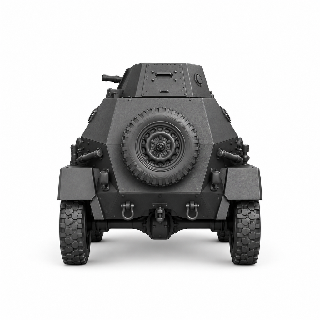 SSMODEL 1/72 1/144 WWII Soviet BA-64B Armored Scout Car Resin Model Kit TSS1225