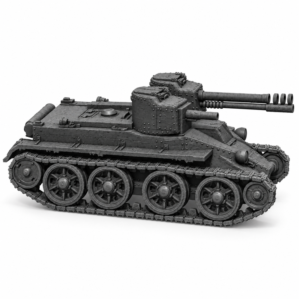 SSMODEL 1/72 1/144 Multi Scale BT-4-76 Soviet Fictional Tank MODEL kit TSS0488