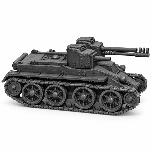 SSMODEL 1/72 1/144 Multi Scale BT-4-76 Soviet Fictional Tank MODEL kit TSS0488