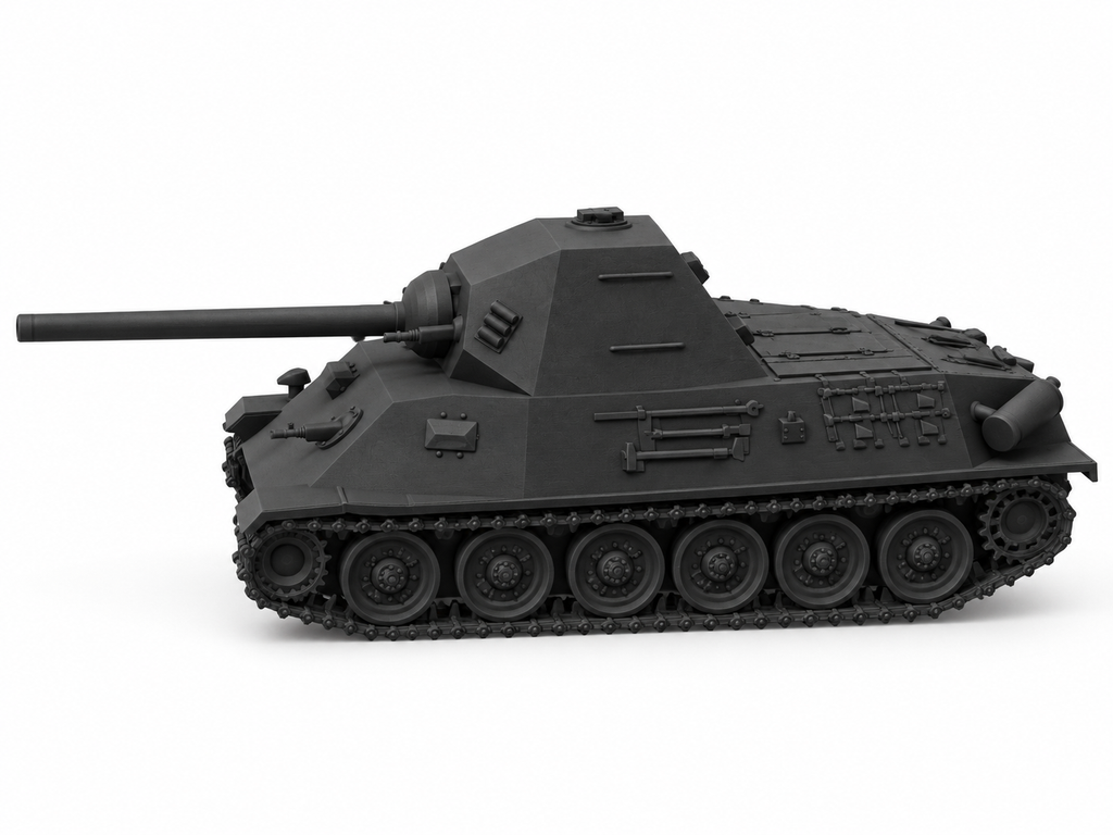SSMODEL 1/72 1/144 Multi Scale T-25 tank Resin Model Kit TSS0275